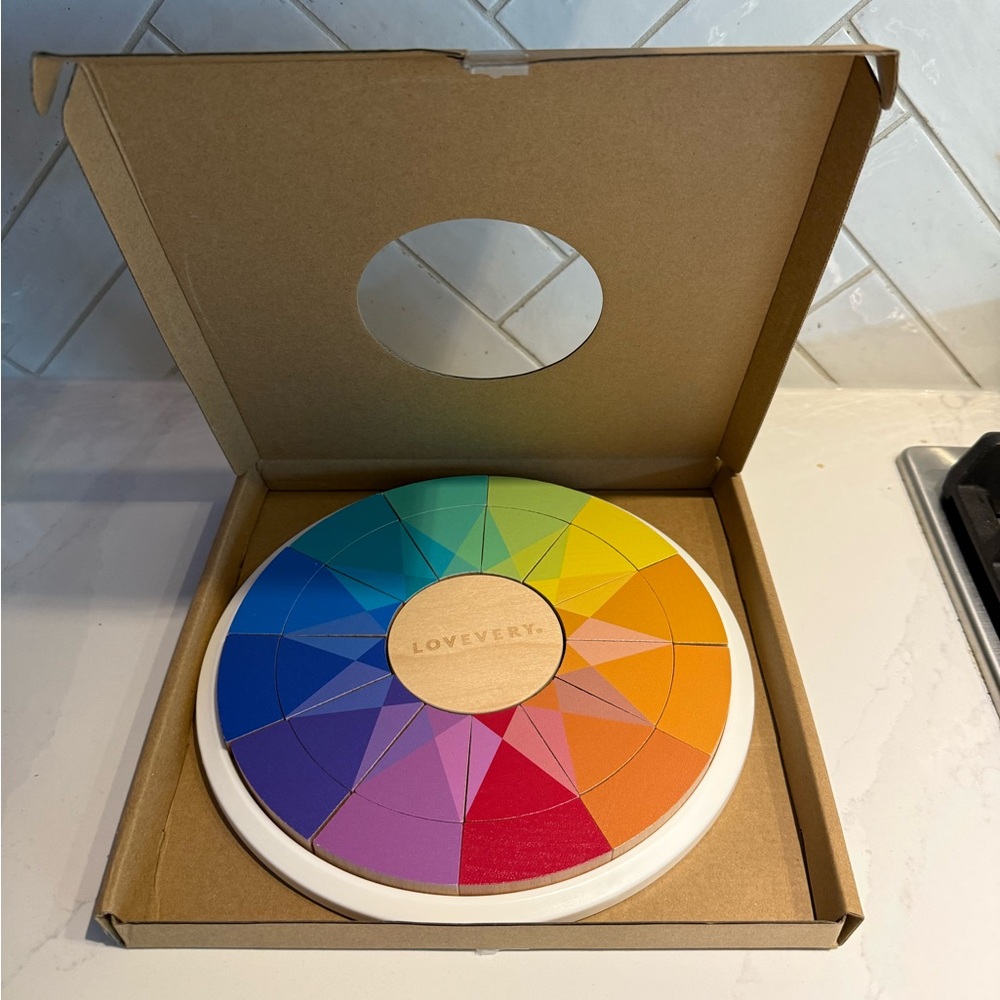 Lovevery color theory puzzle